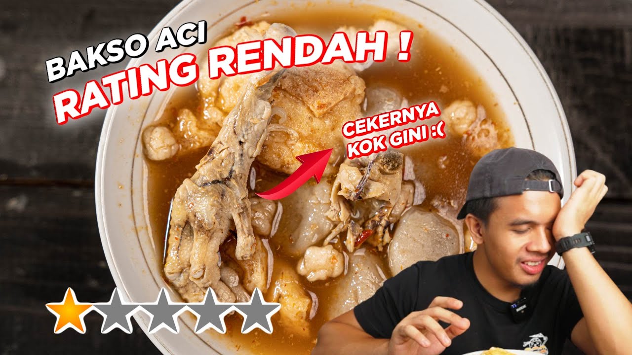 GAK KUAT MAKAN-NYA GAES :( KOK GINI YA BASO ACINYA - BASO ACI RATING TERBURUK - SAD FOOD