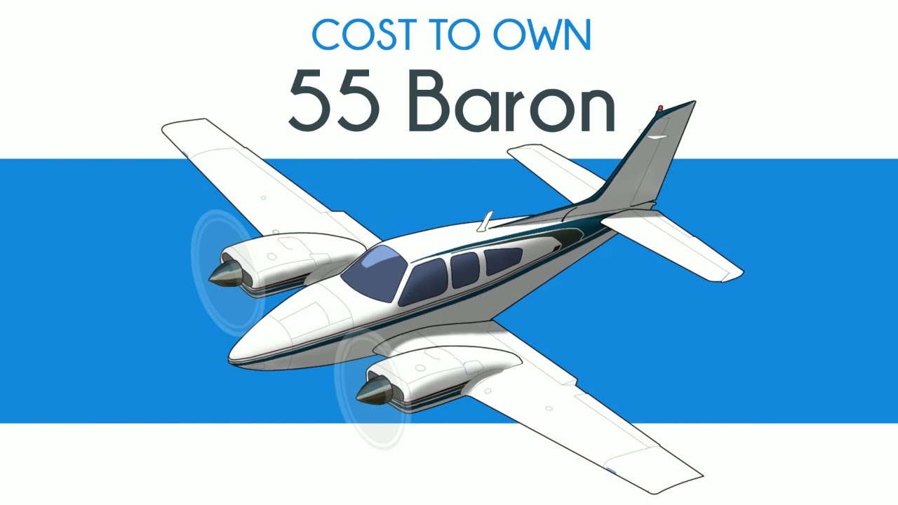 Beechcraft 55 Baron — стоимость владения