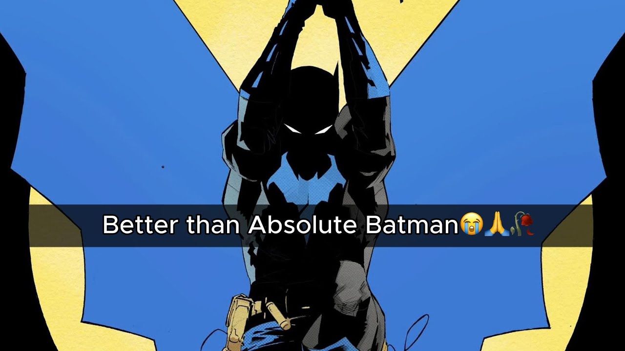 The NEW Rebooted Batman is PEAK