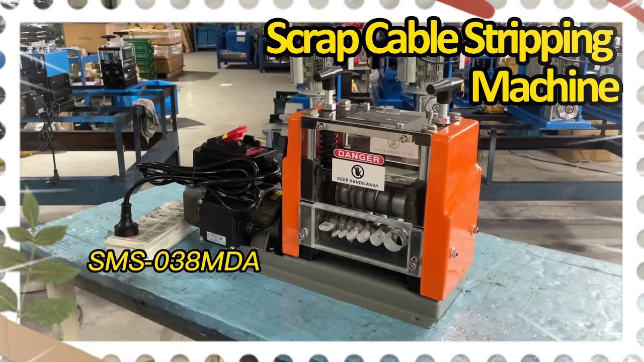 Mini Scrap Cable Stripping Machine-Say Goodbye to Cable Clutter!