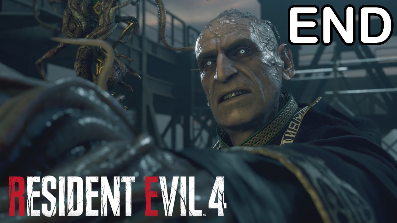 Melawan Last Boss Saddler - Resident Evil 4 #END