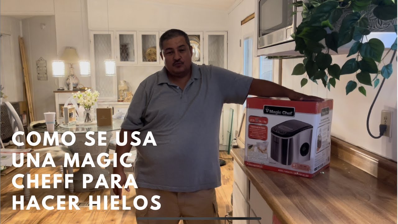 Como usar un magic cheff para hacer hielos