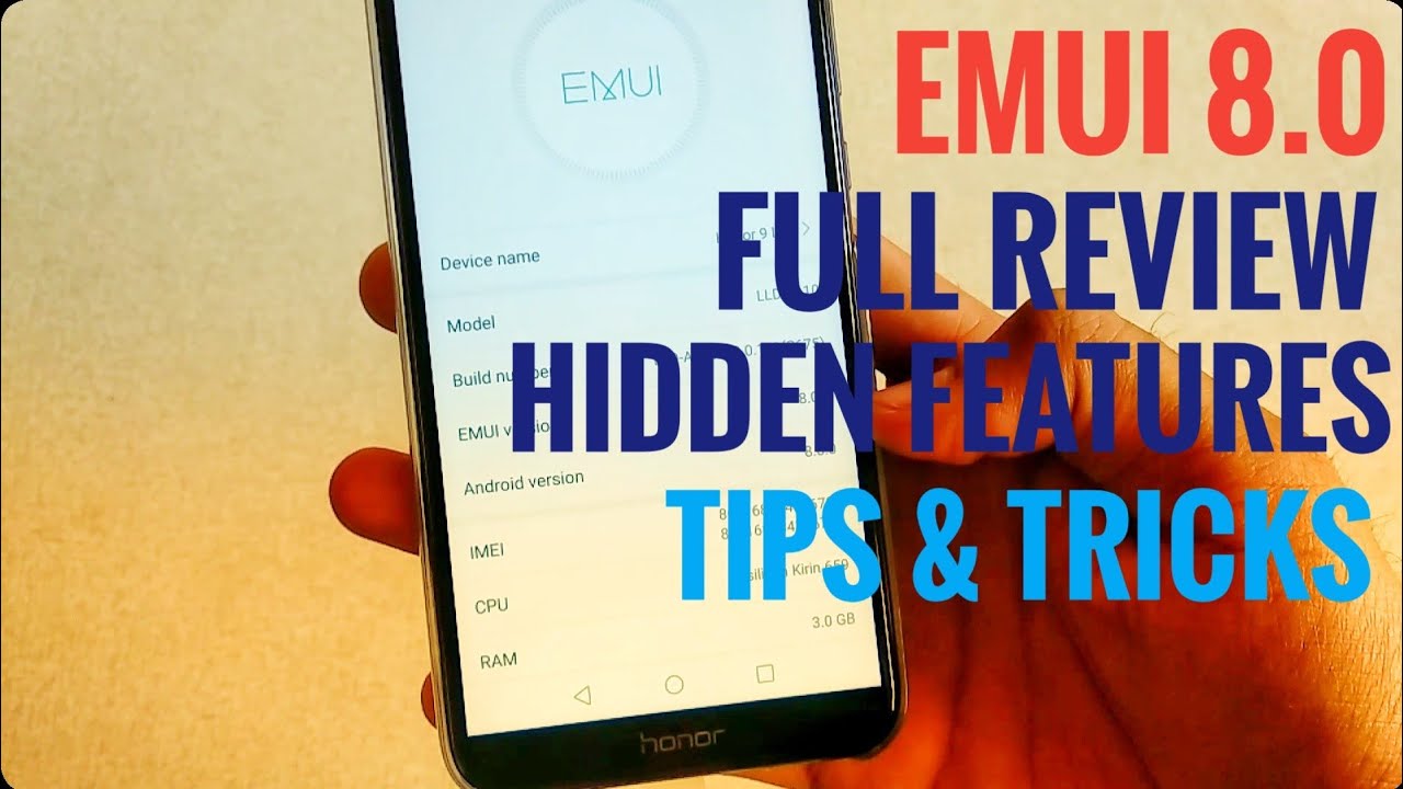 EMUI 8.0/Honor 9 Lite Features, Tips & tricks!🔥