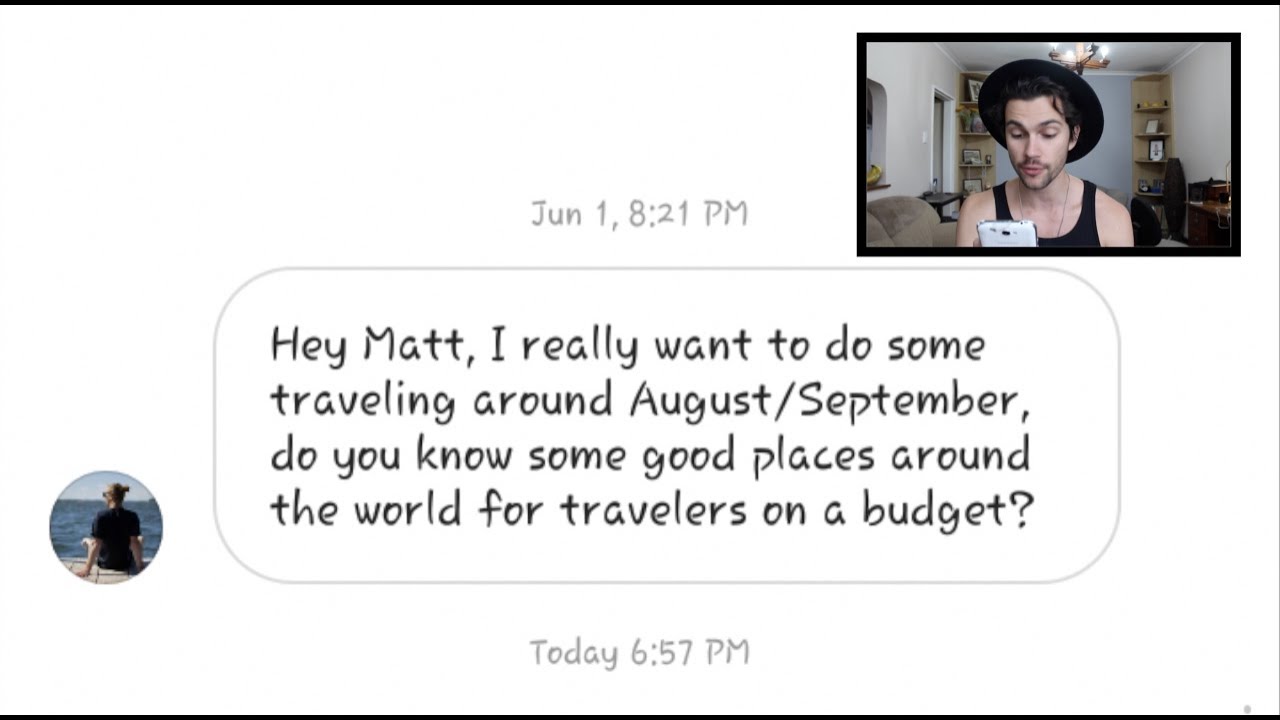Best places to Travel to on a Budget || #MattEffect BITES