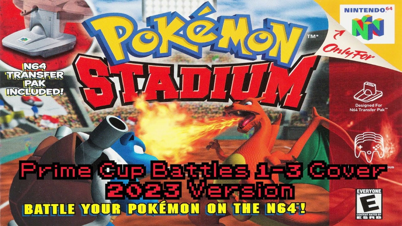 Pokémon Stadium: Prime Cup Battles 1-3 Cover (2023 Version)