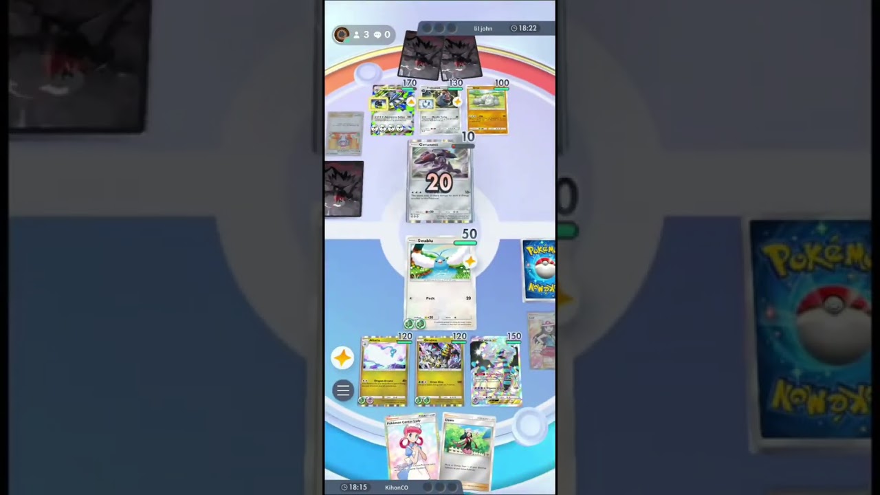GIRTINA DEFEATS MEGA STEELIX EX