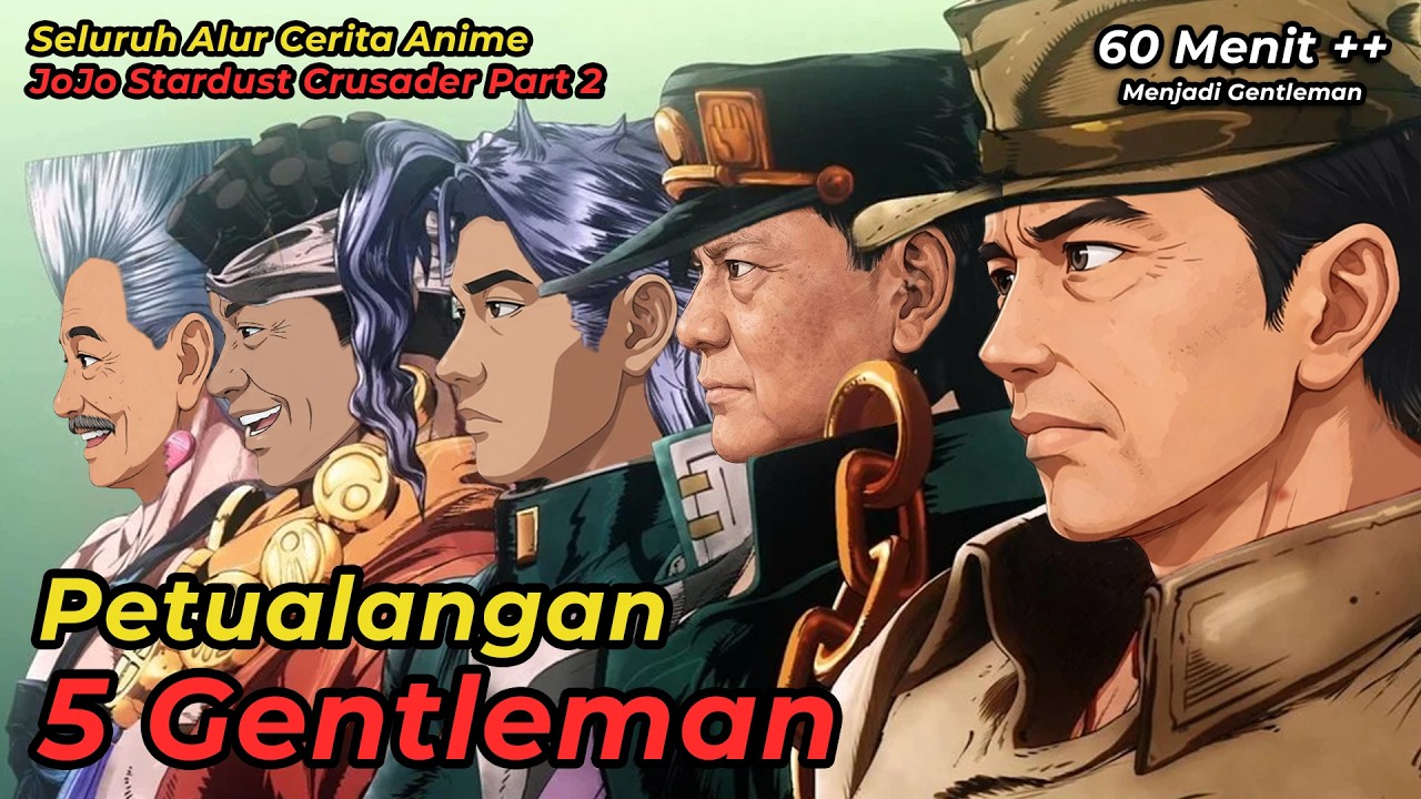Anime JOJO STARDUST CRUSADER Part 2 Tapi Diceritain Wibu Militan