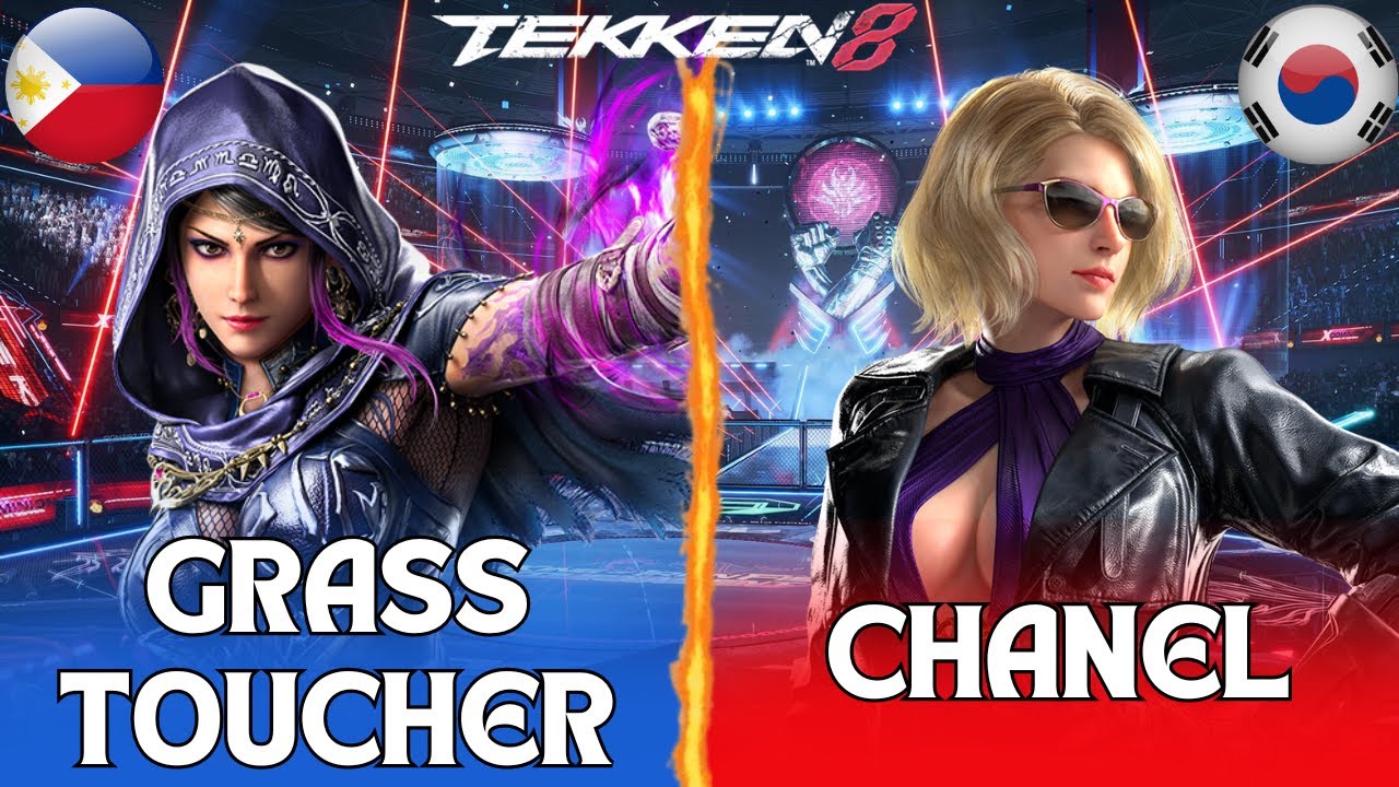 Chanel (Nina) vs Grass Toucher (Zafina) - Tekken 8