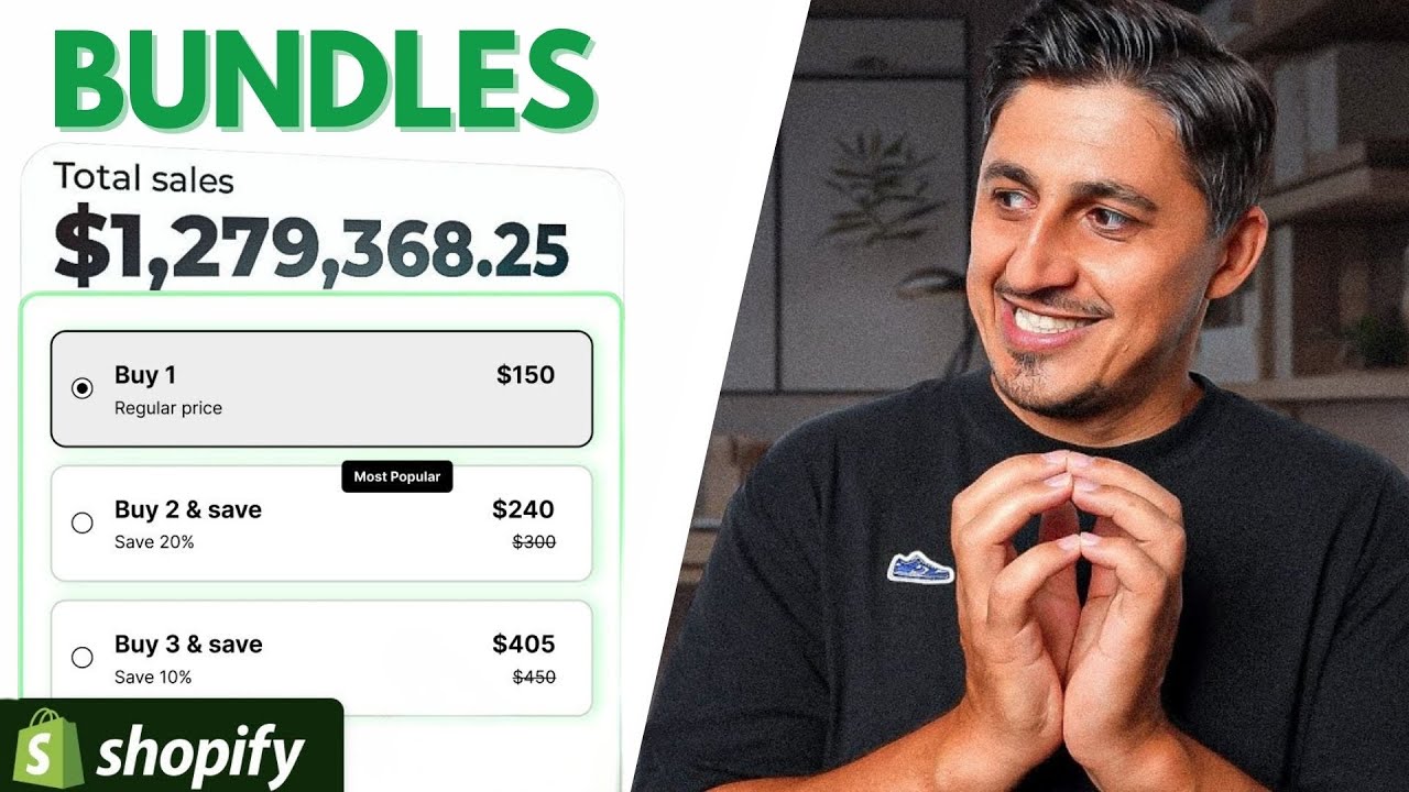 How To Create Bundles on Shopify with Fast Bundle (Boost Shopify AOV)