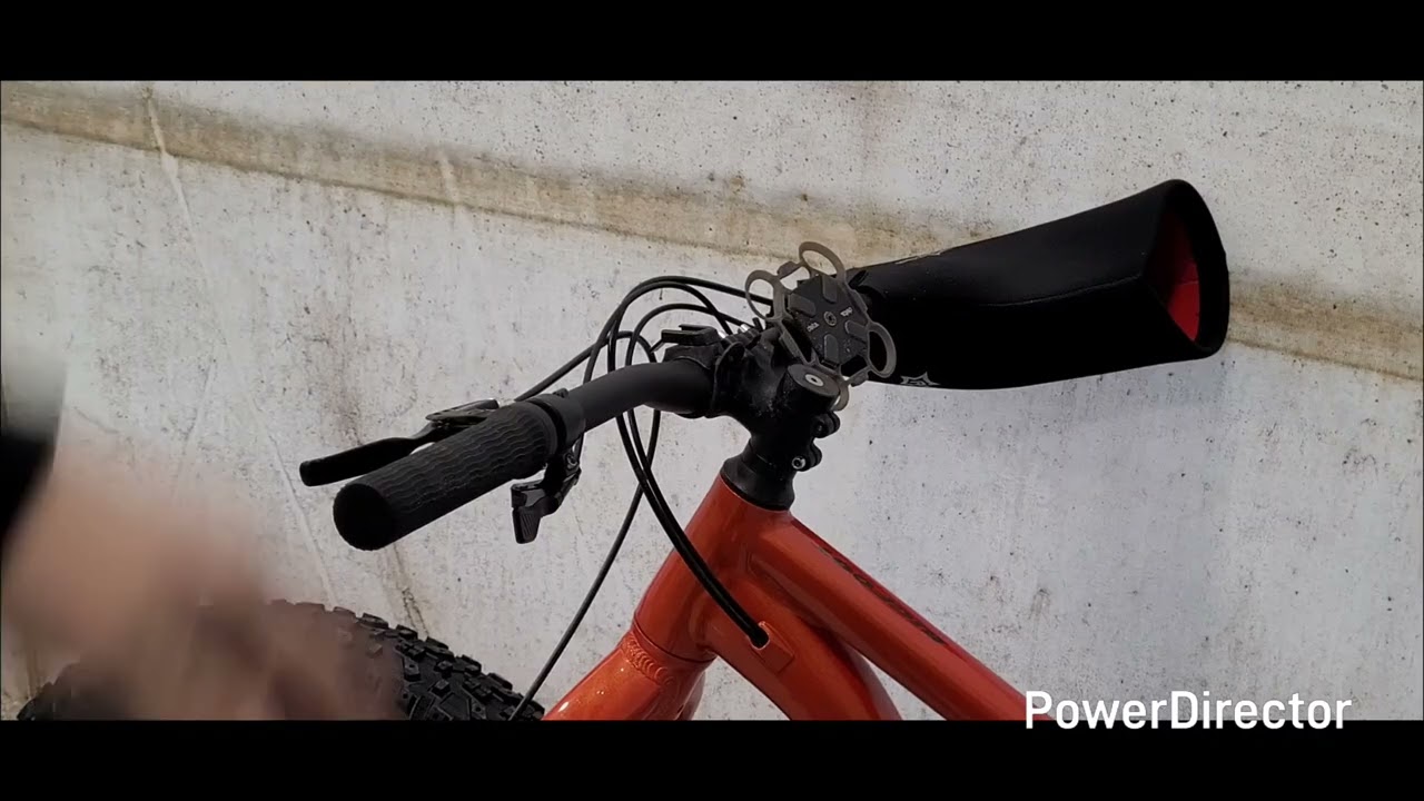 Fatbike- Pogies, keep your hands warm 