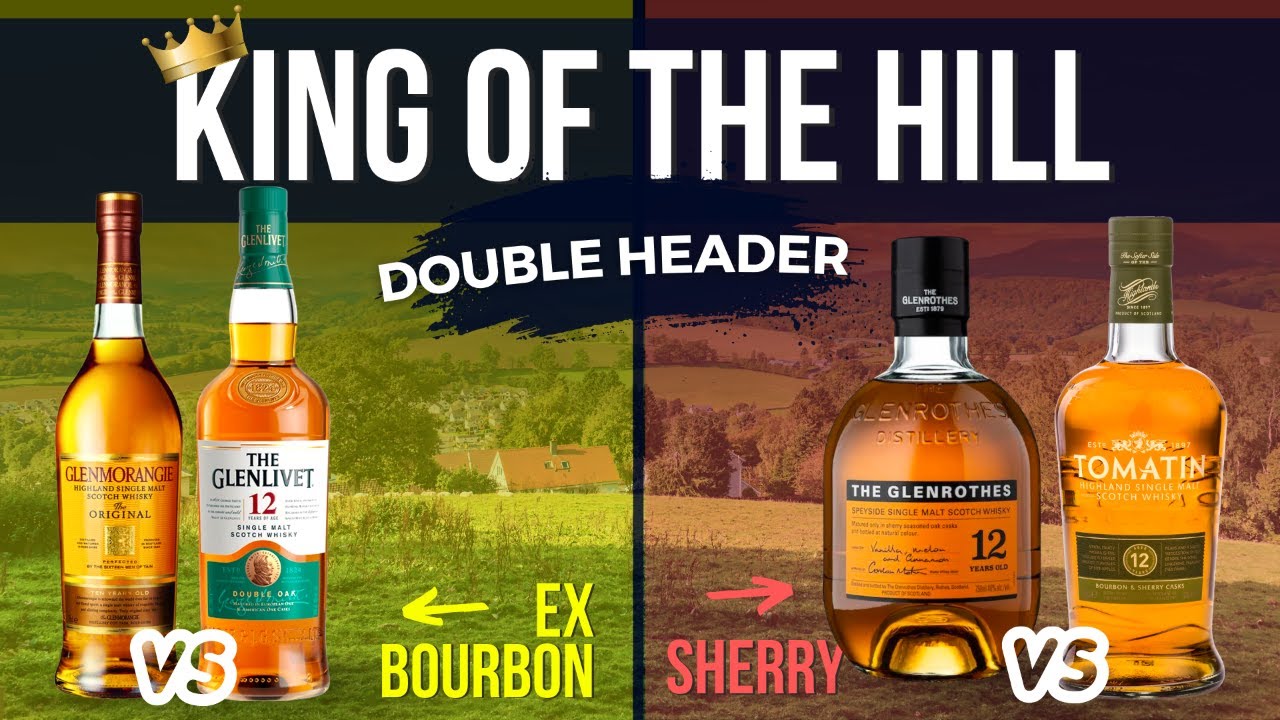 Glenlivet 12 vs Glenmorangie 10 & Tomatin 12 vs Glenrothes 12