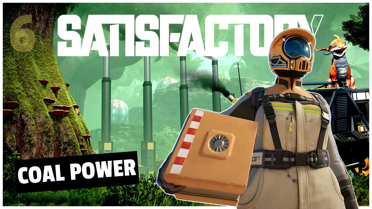 First coal power plant in Satisfactory