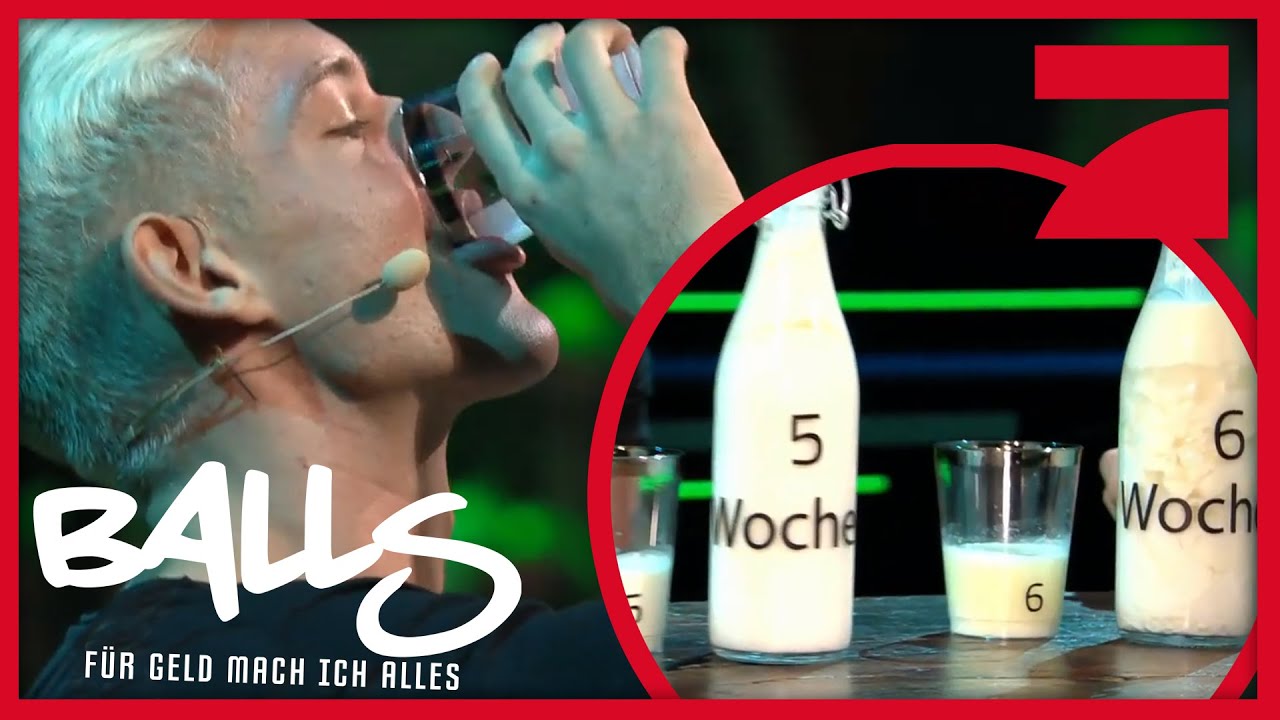 Abgelaufene Milch trinken | Balls - für Geld mach ich alles! | ProSieben