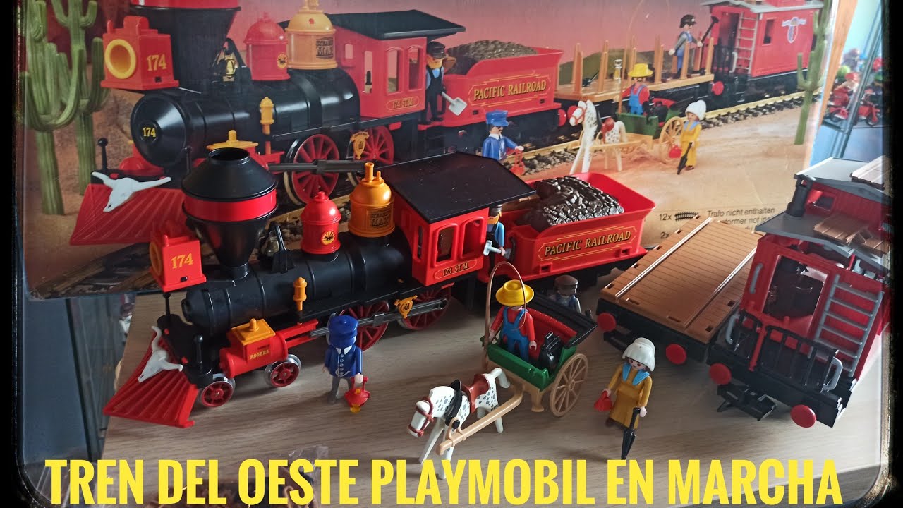 PLAYMOBIL #TREN DEL OESTE PARA #AMANTES COLECCIONISTAS  🚂 🚂🚂