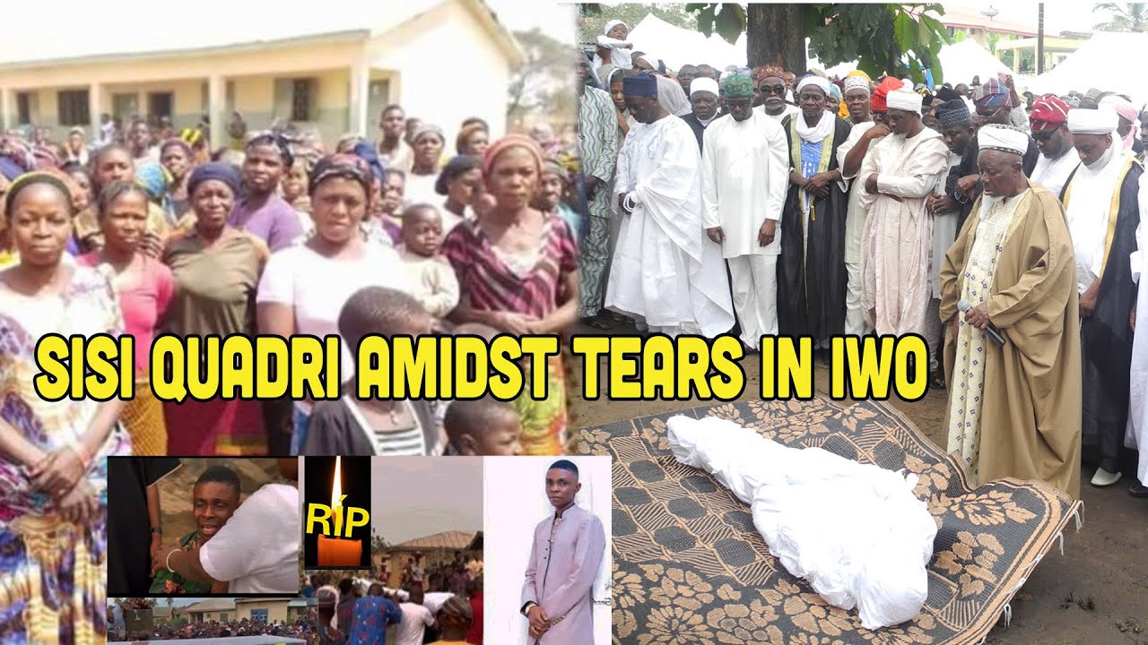 HOLD YOUR T€ARS, MOMENT SISI QUADRI WAS BURIED AS LARGE CROWD GATHER TO M0URN THE D€C€ASED.