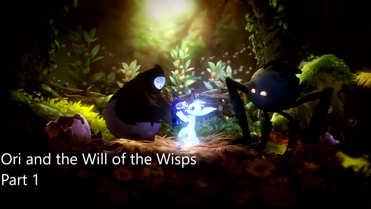 ORI AND THE WILL OF THE WISPS Gameplay Walkthrough Part 1 FULL GAME [1080p HD 60FPS] Commentary