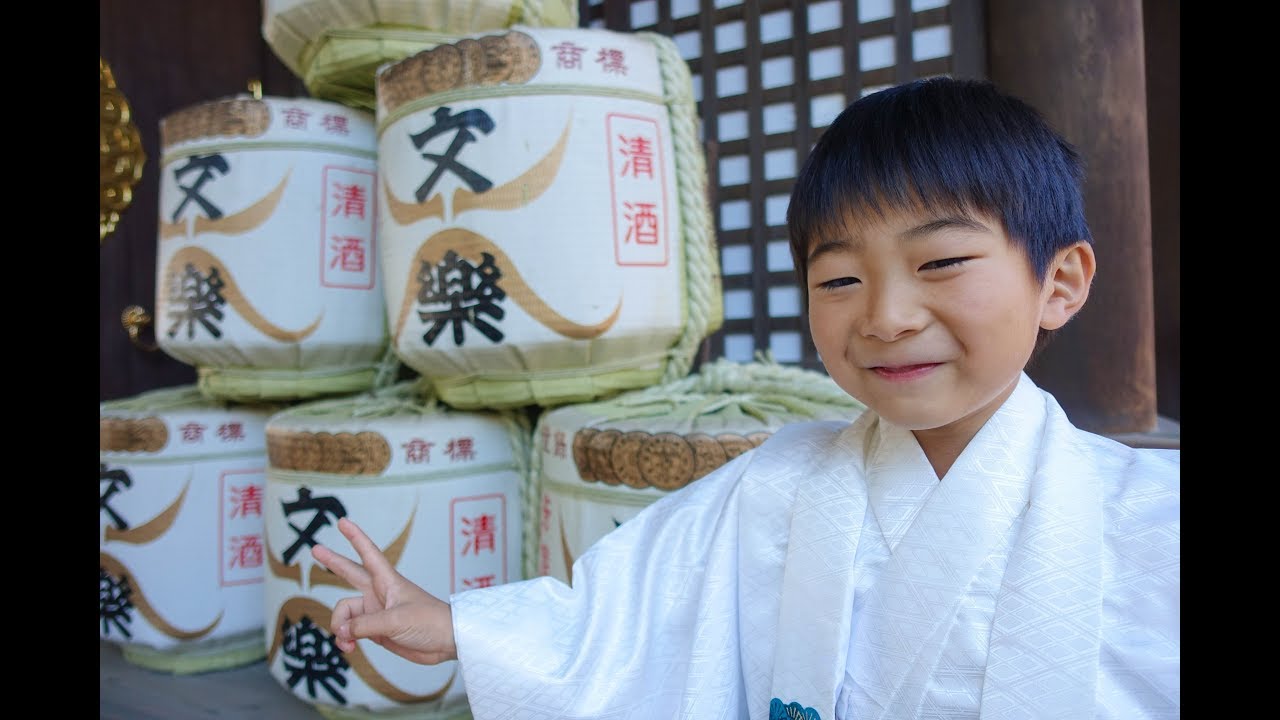 LA PRIMA VOLTA IN KIMONO.. DI MIO NIPOTE! 七五三 SHICHI-GO-SAN