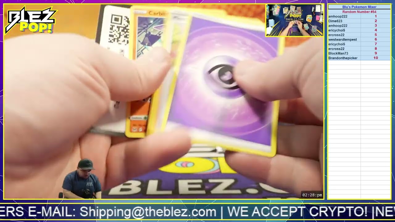 Blus Pokemon Mixer Random Number #54