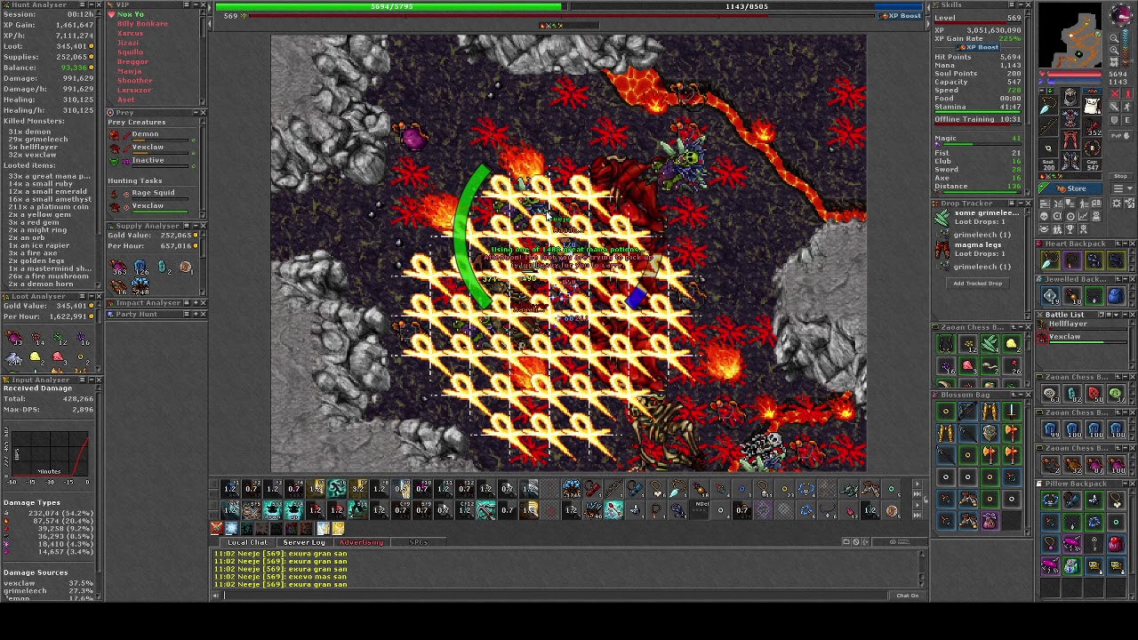 Tibia - 560 rp - Solo Ferumbras Entrence