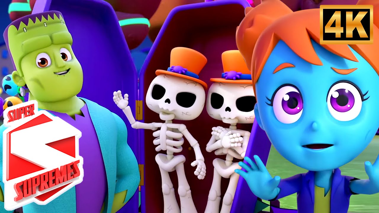 Be Very Scared, Halloween Nursery Rhymes And Spooky Videos for Kids by Super Supremes