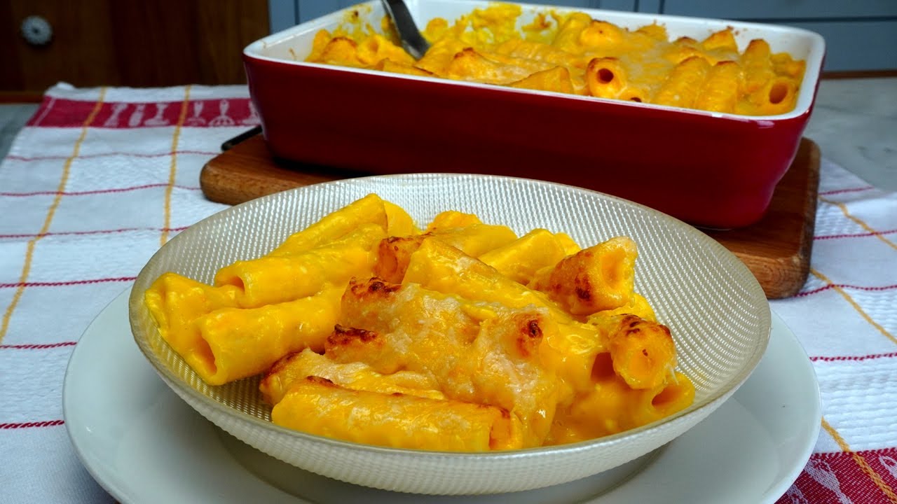 Pasta al Forno Con Zucca e Besciamella Buonissima - Baked Pasta With Pumpkin And Béchame