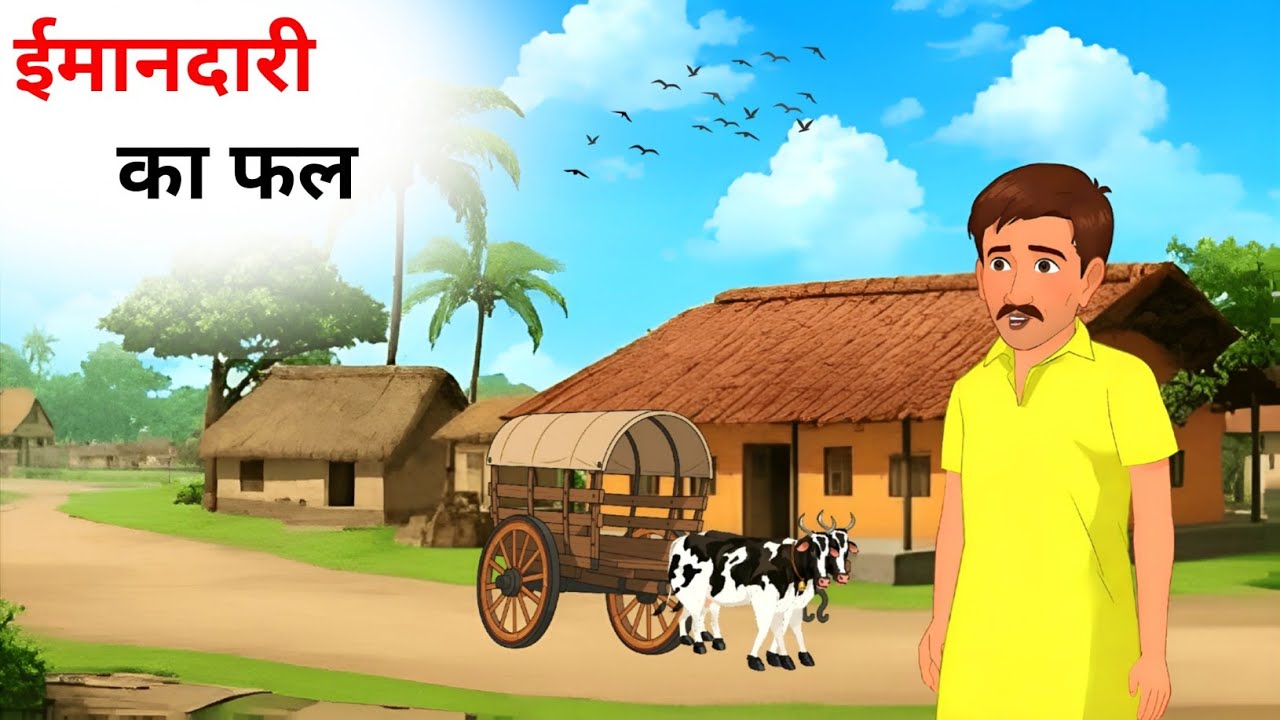 ईमानदारी का फल | Imandari ka Fal |Hindi Kahani |Moral Stories | Moral toon 