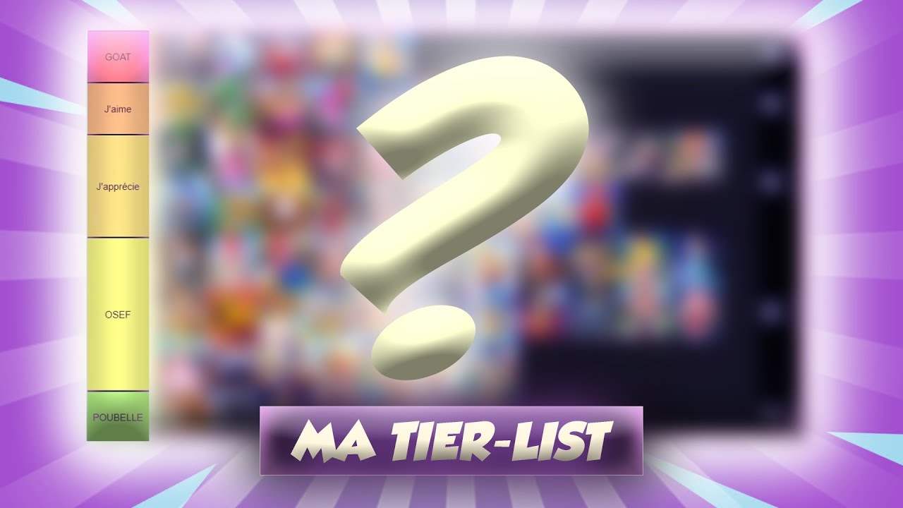 TIER LIST DE TOUT LES PERSONNAGES DE MARIO KART (vous allez me détester)