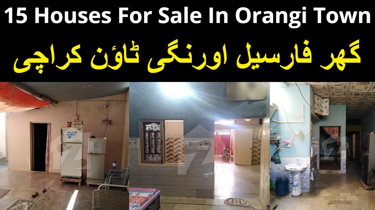 15 Houses For Sale In Orangi Town Karachi - House For Sale In Karachi at Low