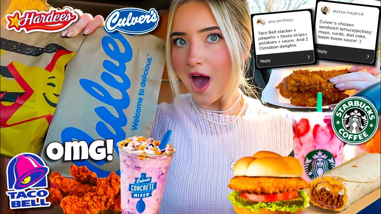 Letting My Subscribers DECIDE WHAT I EAT For 24 HOURS!
