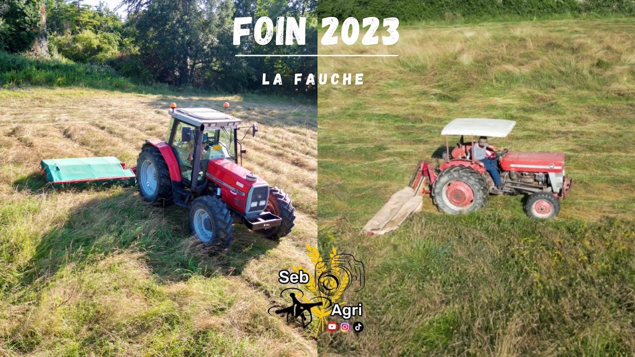 Foins 2023 [parti 1] la fauche
