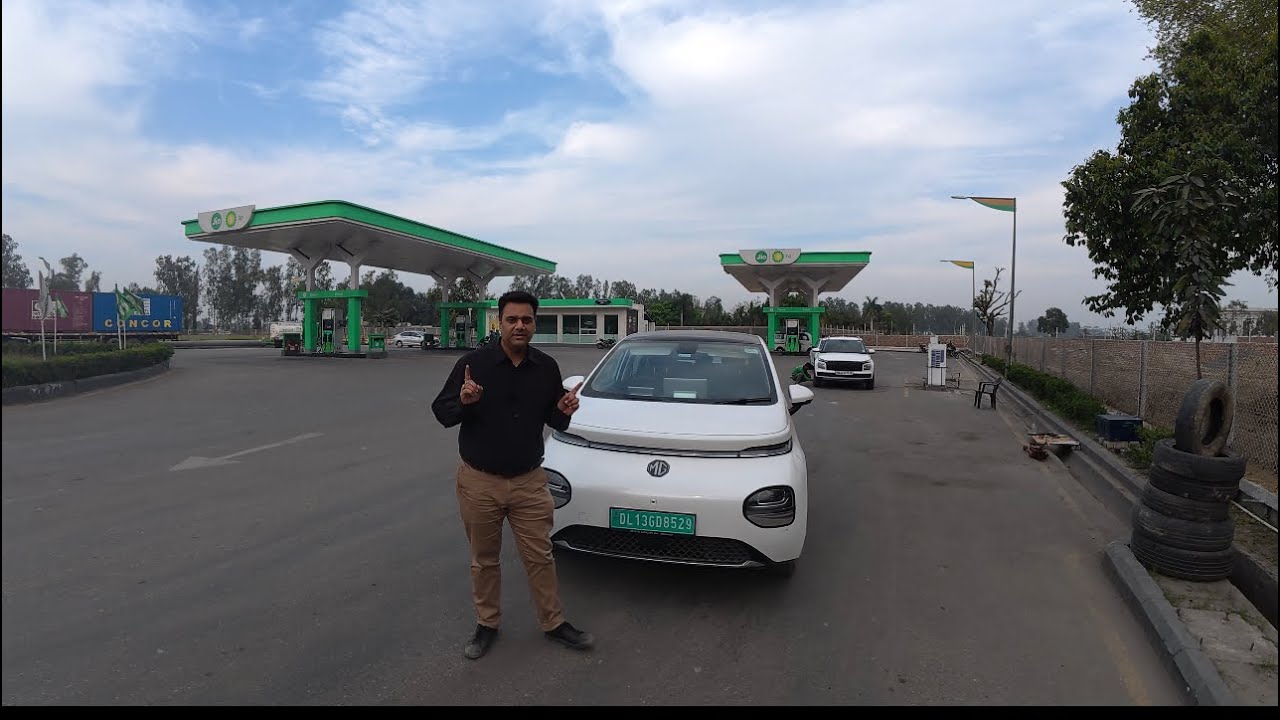 Day with MG WINDSOR EV on delhi Dehradun expressway and NH-44 | performance | range | top speed | 