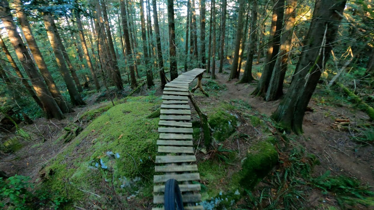 Mountain Biking On Bowen Island