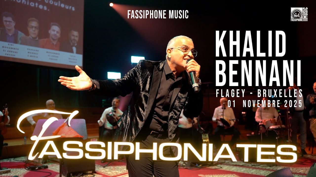 Concert Khalid Bennani - Fassiphoniates - 1er novembre 2025 - Flagey, Bruxelles