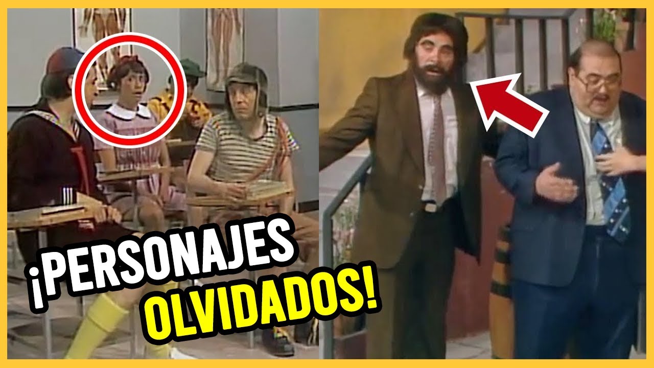 LOS PERSONAJES OLVIDADOS del Chavo del 8 ¿Eran buenos? | CURIOSIDADES INÉDITAS | CRONOS FILMS TV