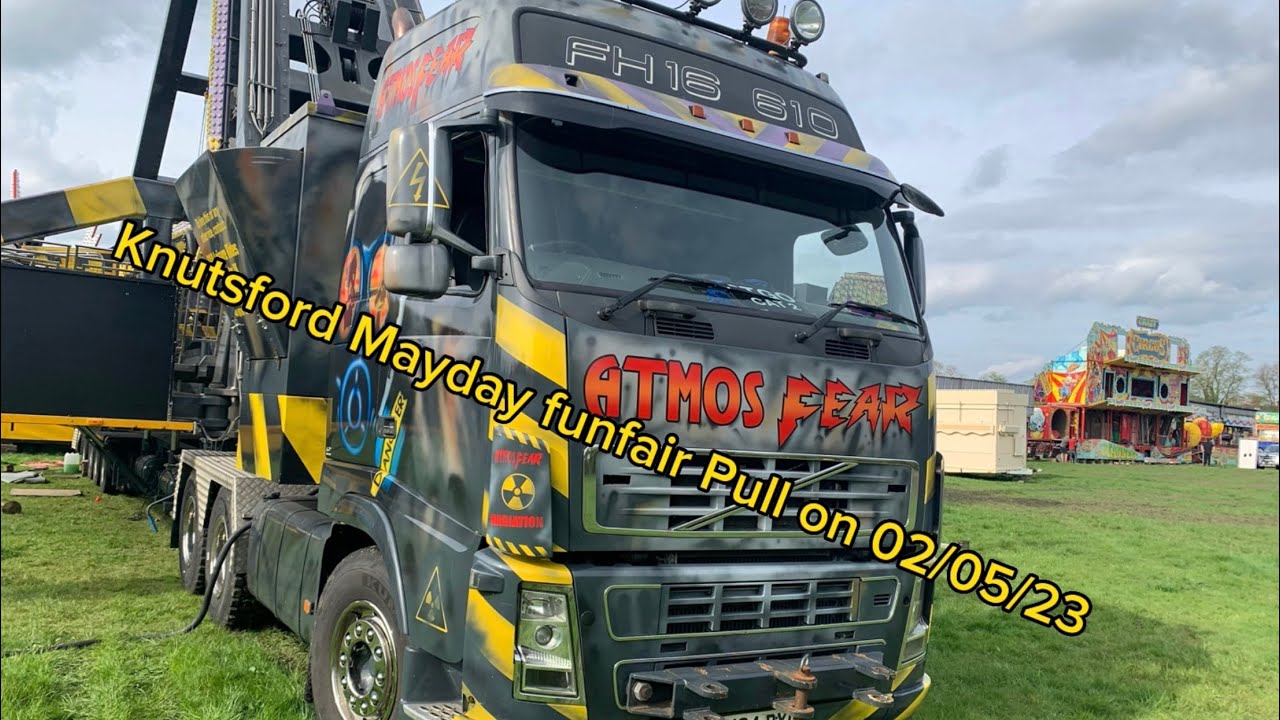 Knutsford Mayday funfair pull on vlog 02/05/23 (What active day it was)