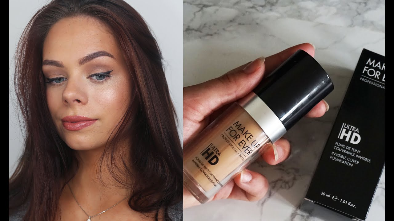 MAKE UP FOR EVER - ULTRA HD FOUNDATION First Impression + Demo