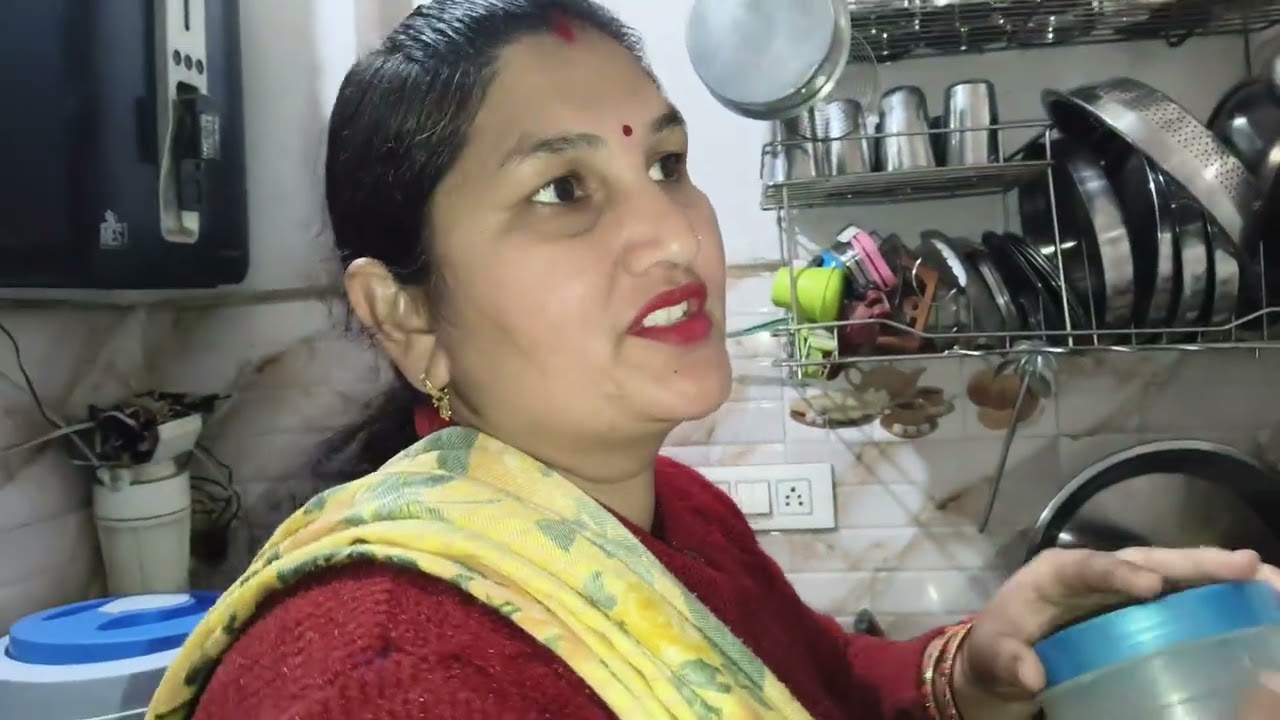 देखिए आज मैने अपनी सीढ़ियों को रगड़के चमका दिया#vlog-153