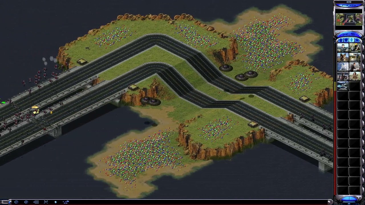 Red Alert 2 Gameplay | [Pond Skirmish [RADEN]]