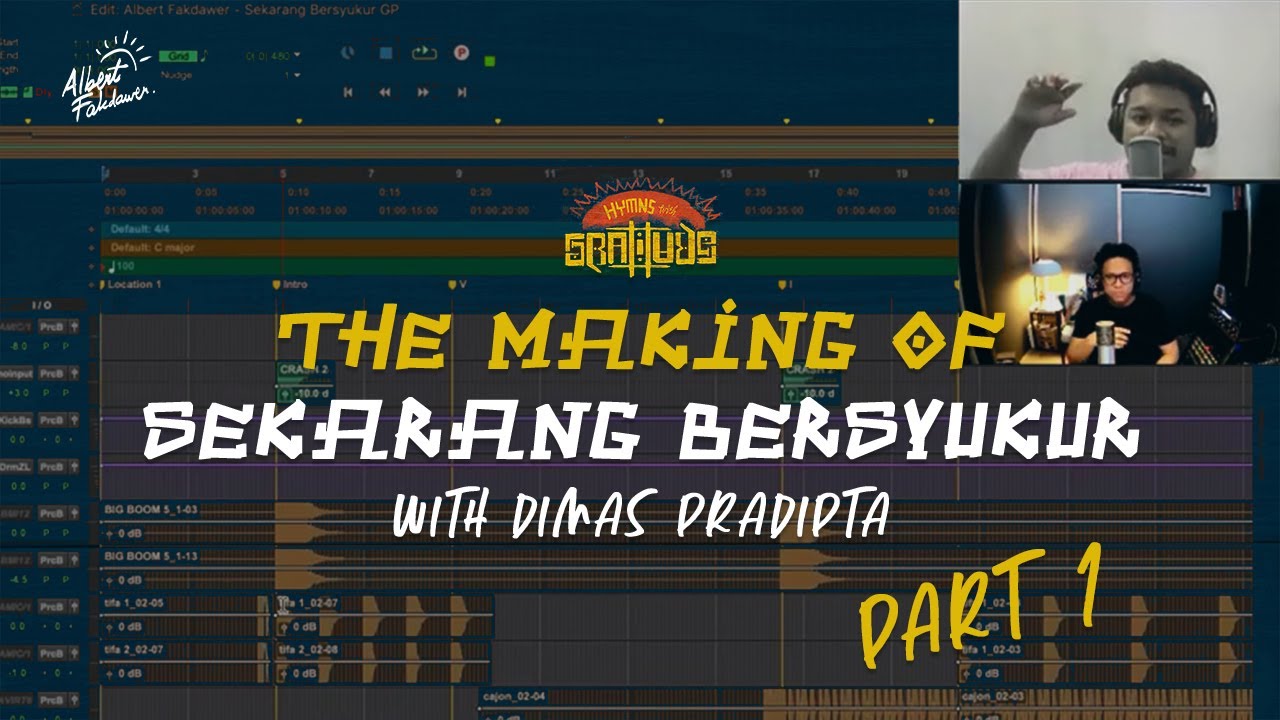 The Making of Sekarang Bersyukur with Dimas Pradipta (Hymns With Gratitude Album) Part 1
