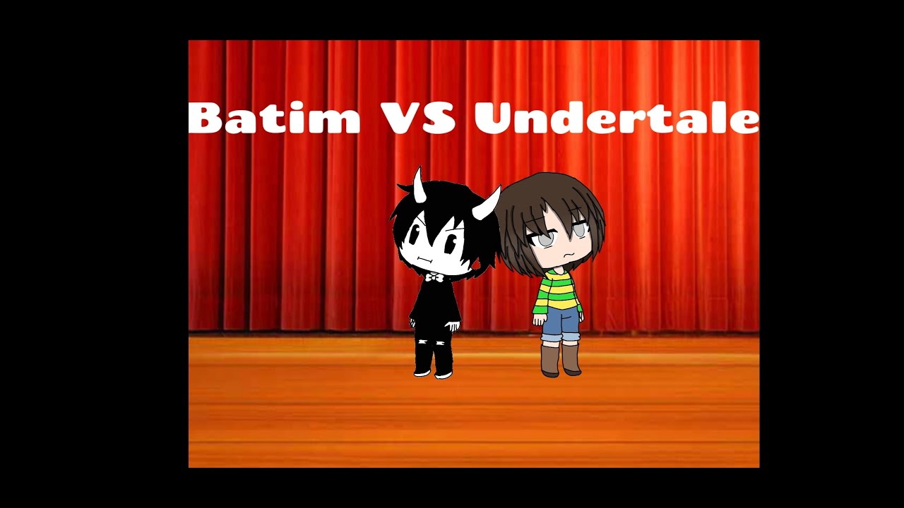 Batim VS Undertale | singing battle | Gacha life