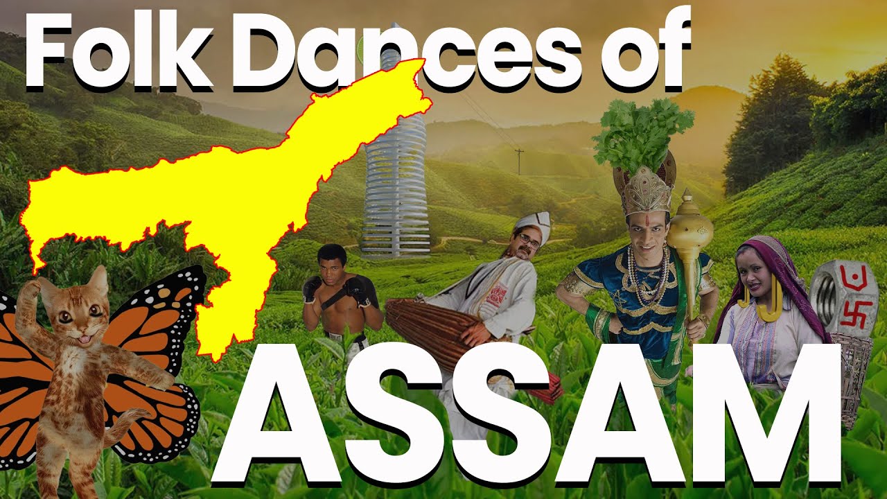 Folk Dances Of India (Mnemonics Series) I ASSAM I SSC Static GK I Simplicrack
