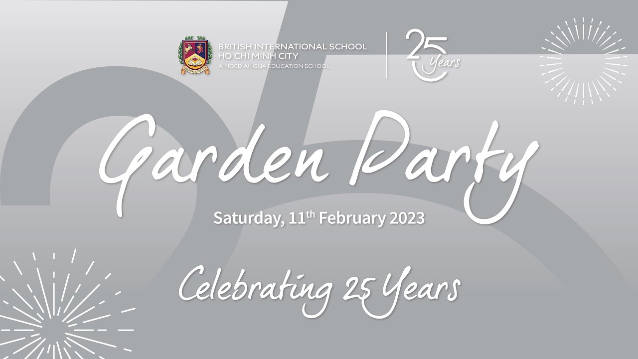 BIS HCMC - 25th Anniversary Garden Party