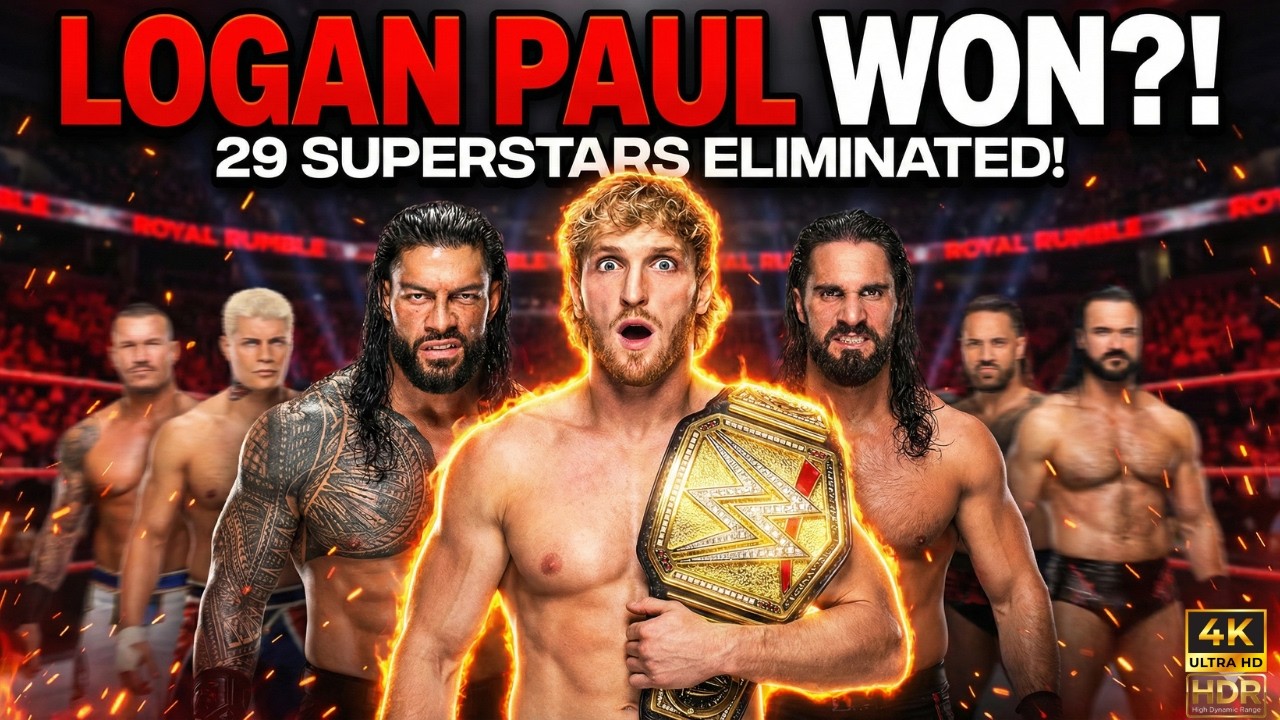 Logan Paul SHOCKS 29 Superstars 😱 WWE Championship Royal Rumble | WWE 2K24