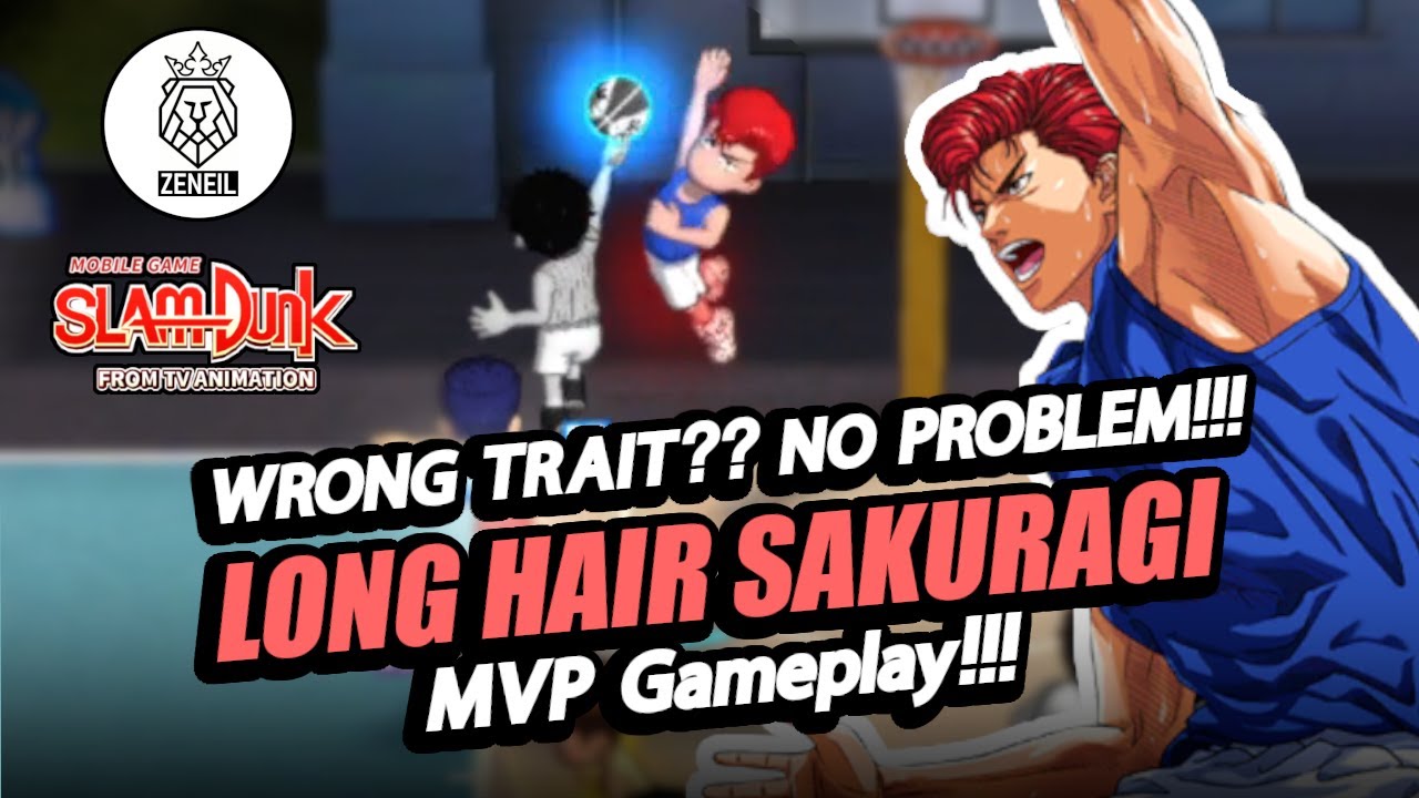 LH Sakuragi is Really OP!!! WRONG TRAIT AND STILL MVP!! LOL | SLAM DUNK MOBILE