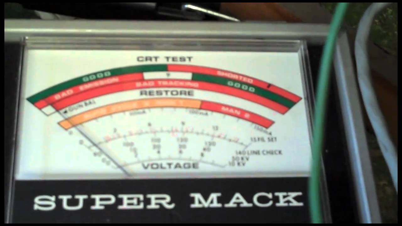 15GP22 CRT TEST RCA CT100