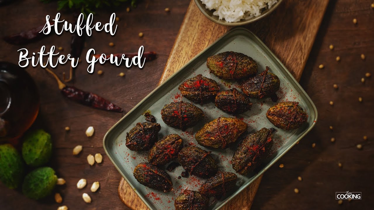 Stuffed Bitter Gourd | Karela Recipe
