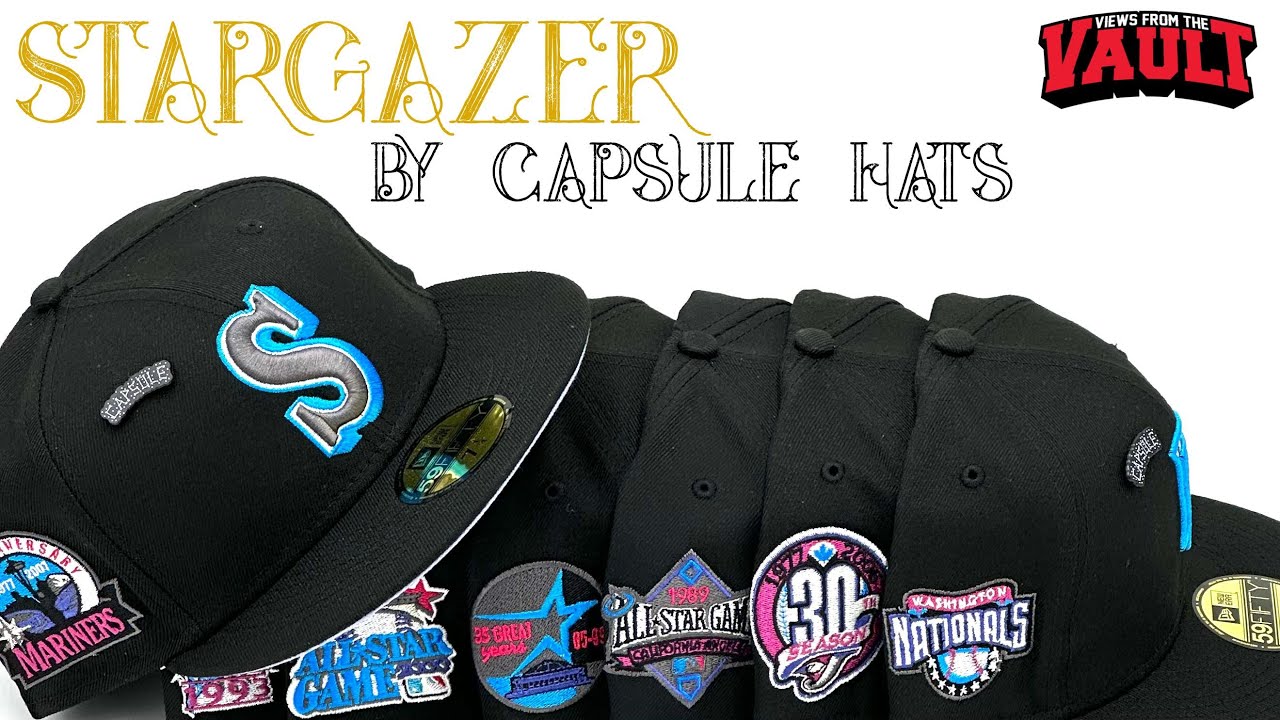 IS CAPSULE A STAR IN THE FITTED HAT GAME!  New Era fitted hats that have you 'stargazing'!