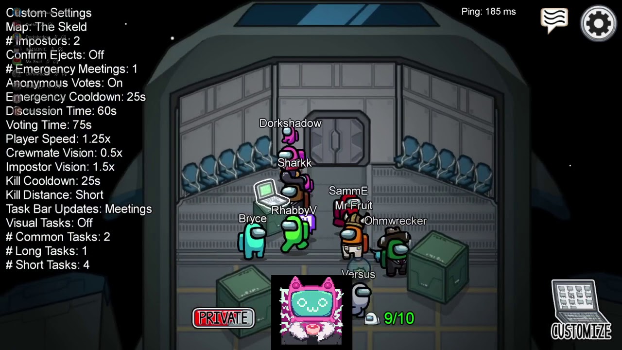 Dorkshadow - Among Us Livestream (Jan 14 2021)