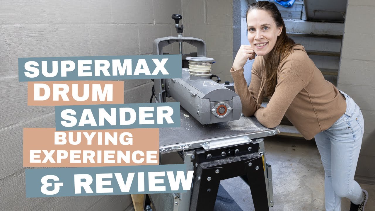 SuperMax 19-38 Drum Sander: Purchase, Logistics and Review