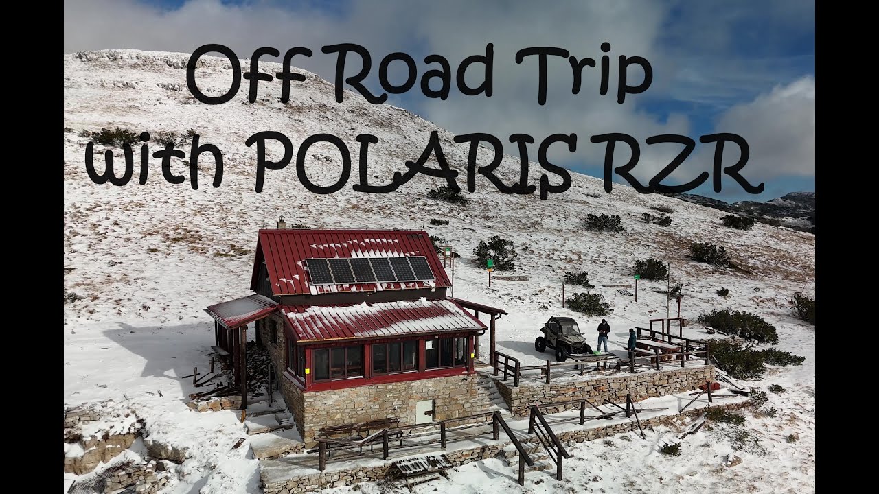 Off Road Trip to Dinara Mountain in Croatia | RZR Polaris | Drone View